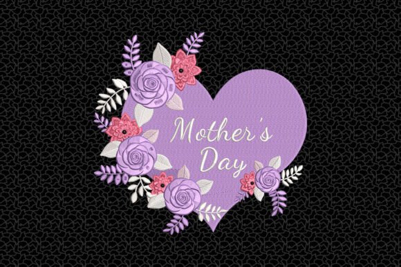 Download Mother's Day Embroidery - Mother's day Collection