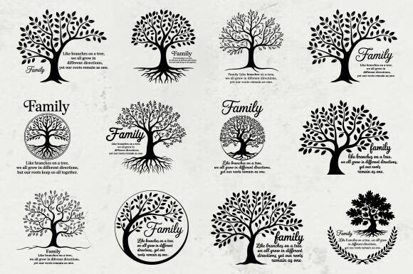 Download Family Tree Svg Bundle, Tree of Life Svg - Family Collection