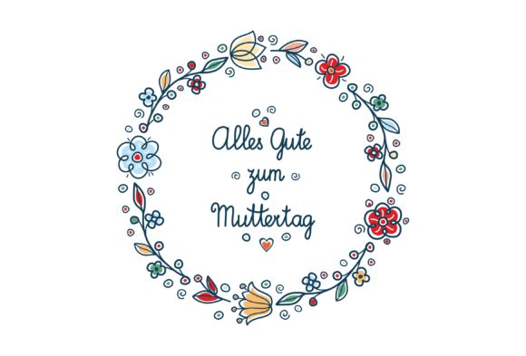 Download Happy Mother's Day Greeting Card in Deutsche - Happy mother's day Collection