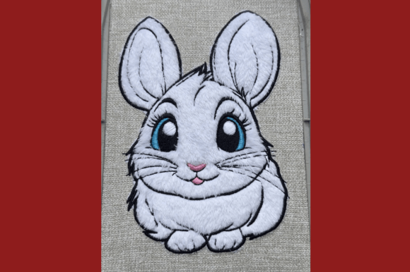 Download Cute Bunny Machine Embroidery Applique - Machine embroidery applique Collection