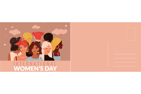 Download International Womans Day Card. Multiethn - Woman Collection