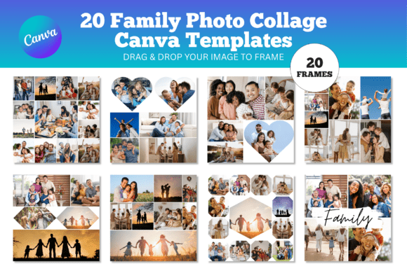 Download Family Photo Collage Canva Template - Family Collection