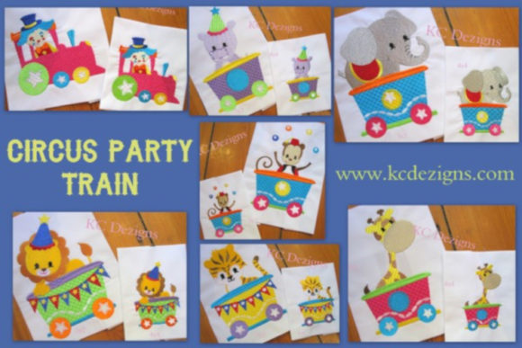 Download Circus Party Train Full Set - Premium Bundle
